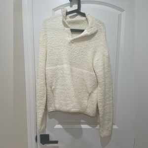Skims cozy fleece white